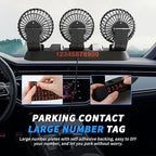 Portable 3-Head Car Cooling Fan with USB Plug | Powerful Airflow Fan for Vehicles Cars Taxi and Road trips - Image 6