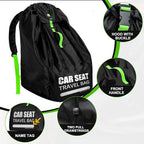Car Seat Travel Bag for Airplane, Padded Strap Car Seat Bags for Air Travel | Large Car Seat Bags for Air Travel, Carseat Storage Bag Backpack for Airport, Carseat Cover Travel - Baby Travel Essential - Image 6