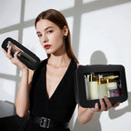 Clear Makeup Bag with Mini Cosmetic Bags,Travel Toiletry Bag for Women,Portable Cosmetic Bag Case, Transparent Waterproof Cosmetic Organizer Storage Bag for Women Men - Image 7