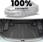 LASFIT Cargo Mat for Toyota Corolla 2009-2010, Black | 3D Custom Fit TPE All Weather Trunk Mat, Full Coverage Secure-Fit Cargo Liner, Easy to Wash - Image 3