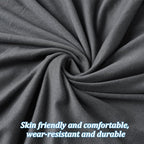 Car Back Seat Cover, Scratchproof Rear Bench Protector, Antler | Elastic fabric surface, smooth comfortable touch, washable design, fits most cars SUVs and trucks, automotive accessories - Image 5