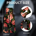 Car Seat Headrest Hook, Universal Leather Cute Hanger Holder Hook, Storage Organizer Interior Accessories for Purse Bags Handbag Cute Red Flowers - Image 5