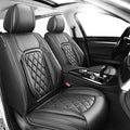 Fit CHR Premium Leather Car Seat Covers for Toyota CHR 2018-2021 2022 - Waterproof，Breathable，All-Weather Seat Cushion Protecto & Airbag Compatible, 2 Front Seat Black by Unknown