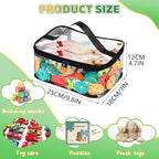 6 Pack Clear Toy Storage Bags, PVC Waterproof Toy Organizer, Black | Waterproof PVC, Transparent View, Reusable Zip Bags, Label Tags, for Blocks, Puzzles, Board Games, Travel and Home Storage - Image 2