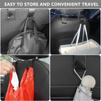 DTDNZKN 8-Pack Car Seat Back Storage Hook | Auto Seat Hook Hangers Storage Organizer Interior Accessories for Purse Coats Umbrellas Grocery Bags Handbag - Image 6