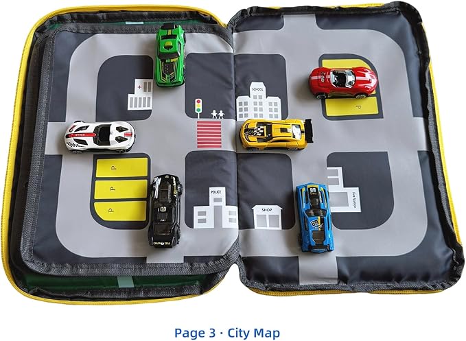 Portable Busy Travel Toys for boys, Quiet Car Airplane Trip Toddler Toy | On-the-Go Play Set,Toy Storage Bag , Essentials & Activities for Long Travel Camping, Gift for Kids Ages 3-5 & 4-8 Years Old - Image 7