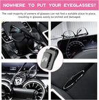 Ohleats Sunglasses Holder for Car Sun Visor, Statue of Liberty Metal Auto Eyeglass Hanger Clip, Multi-Function Ticket Card Clip Eyeglasses Mount, Car Accessories for Men Women (Gray) - Image 6