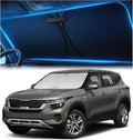 Magnelex Windshield Sun Shade for Kia Seltos 2021 2022 2023 2024 2025 2026, Foldable Car Window Sunshade, Heat & UV Visor Cover, Reflective Front Shades Accessories by Magnelex