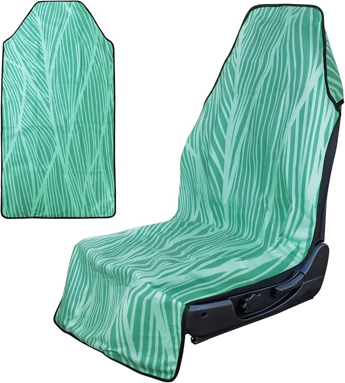 Booty Barrier 3.0 - Highly Water-Resistant Washable Car Seat Cover for Post-Workout and Kids - Soft, Absorbent, Eco-Friendly Fabric Made from Recycled Water Bottles by HoloholoLife