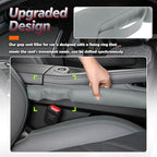 Aokdom 2026 2PCS Upgraded Car Seat Gap Filler with Fixing Ring,Elastic Car Gap Filler to Avoid Dropping Cell Phones/Keys,Essential Cars Gaps Seat Fillers Cars Accessories (Sage Green) - Image 5
