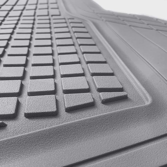 Motor Trend FlexTough Rear Cargo Mat – Heavy-Duty Trimmable Car Trunk Mat for Back of SUV, Universal Rear Cargo Liner for SUV, Flexible Trunk Liner, Automotive Floor Mats & Cargo Liners (Gray) - Image 9
