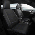 FREESOO Custom Leather Seat Covers for Toyota Corolla LE 2023-2026 | Sedan, Full Set, Waterproof, Airbag Compatible, Scratch-resistant, Anti-slip, Protector Cushion, Durable Material, Easy-clean by FREESOO