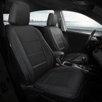 FREESOO Custom Leather Seat Covers for Toyota Corolla LE 2023-2026 | Sedan, Full Set, Waterproof, Airbag Compatible, Scratch-resistant, Anti-slip, Protector Cushion, Durable Material, Easy-clean by FREESOO