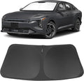 Windshield Sun Shade for 2025 2026 Kia K4 Accessories | Full covered for windshield, Foldable & Durable, Block UV Rays, Reduce Heat, Easy to install, Keep Car Cooler by LHFLIVE