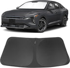 Windshield Sun Shade for 2025 2026 Kia K4 Accessories | Full covered for windshield, Foldable & Durable, Block UV Rays, Reduce Heat, Easy to install, Keep Car Cooler by LHFLIVE