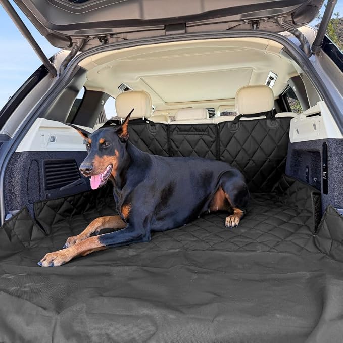 Rydura SUV Cargo Liner – Waterproof, Heavy-Duty Trunk Mat with Non-Slip Backing – Full Rear Seatback Coverage – Fits 60/40 & 50/50 Split Seats – Easy to Clean – Travel, Tools, Gear – Large - Image 6