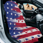 SEANATIVE Retro US Flag Car Seat Towel Covers with Storage Bag Seat Post Workout Sweat Washable Cover for Car Towel for Dog Pet Workout Outdoor Sport Activities - Image 2