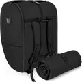 Padded Car Seat Travel Bag Compatible with Doona Car Seat Stroller | Car Seat Travel Bag with Lockable Zipper, Foldable Gate Check Bag for Airplane, Travel for Baby Essentials(Midnight Black) by WELIDAY