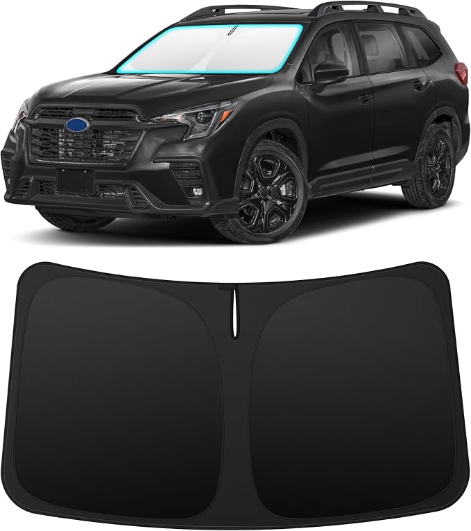 INSAUTO Custom Fit Windshield Sun Shade for Subaru Ascent 2019-2026 | Foldable Front Window Sunshade Car Accessories, UV & Heat Reflector, Keeps Interior Cool, Includes Storage Bag by INSAUTO