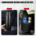 Car Cup Holder Expander for Car Seat Side, Multifunctional Hanging Storage Bag for Water Bottle Cup and Drink at Back Seat, Large Waterproof Oxford Cloth Hanging Cup Holder Organizer Tray - Image 5
