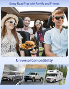 Car Cup Holder Tray - 4 in 1 Adjustable Car Cup Holder Expander with Food Tray Table and Phone Mount 360° Swivel for All Purpose, Automotive Essentials for Driver and Front Passenger - Image 7