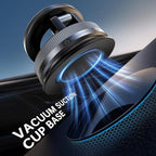 for Magsafe Car Mount carmount 2.0 Magnetic Phone Mount【Ultra-Stable Magnetic Hold】Vacuum Magnetic Phone Holder for Car Dashboard Windshield Phone Holders for Your Car for iPhone Samsung,Carbon Fiber - Image 2