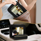 Clear Makeup Bag with Mini Cosmetic Bags,Travel Toiletry Bag for Women,Portable Cosmetic Bag Case, Transparent Waterproof Cosmetic Organizer Storage Bag for Women Men - Image 5