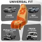 2 Pack Car Towels Seat Cover with Storage Bag, Multifunctional Microfiber Towel for Gym Outdoor Sport Running,Picnic, Beach, Pet Dog Travel,Fits Car SUV Truck (Flora Balance) - Image 6