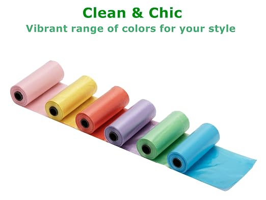 Ginsco 0.8 Gallons Disposable Trash Bags for Mini Car Trash Can, Portable Small Car Garbage Bags, Cars Accessories, Mini Trash Bags, Plastic Trash Bag for Cars/Home/Office (4 Rolls/60 Counts) Green - Image 4