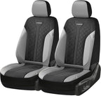 Coverado Leather Car Seat Cover for 2 Seats Front Seat Covers Waterproof Seat Covers 2-Pack Luxury Car Seat Protectors Universal Fit for Most Vehicles, SUV, Truck, Sedan - Image 7