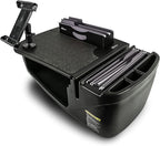 AutoExec AE-FMEF-TAB-BT Efficiency FileMaster Car Desk for Your Vehicle Workstation and Mobile Office, Black with Tablet Mount | Tablet Mount, Vehicle Workstation, Mobile Office by AutoExec