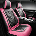for Subaru Impreza 2012-2026 Car Seat Covers, Full Set, Pink | Luxury Full Coverage Leather Seat Protectors, Waterproof Breathable, Non-Slip, Easy to Install, Airbag Compatible, All-Season by Unknown