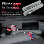 Aokdom 2026 2PCS Upgraded Car Seat Gap Filler with Fixing Ring,Elastic Car Gap Filler to Avoid Dropping Cell Phones/Keys,Essential Cars Gaps Seat Fillers Cars Accessories (Sage Green) - Image 7