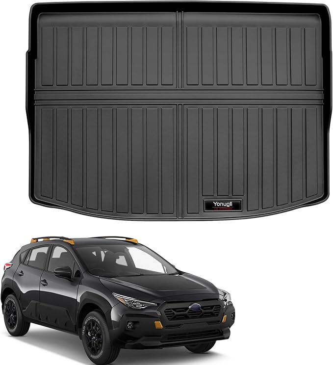 Custom for 2024 2025 2026 Subaru Crosstrek/Impreza Cargo Mats Trunk Liner All Weather TPE Protection Mat Accessories (for 2024-2026 Subaru Crosstrek/Impreza) by Yonugli