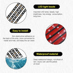 Car LED Strip Light, 48 LEDs RGB Neon Interior Atmosphere Lights, 12V Under Dash Ambient Night Light, USB Port Auto Interior Decorative Lamp, Universal Car Accessories (Blue) - Image 3