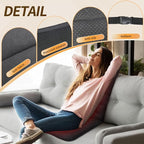 Heated Seat Cushion for Office Chair - Thick and Soft Warm Seat Cover in Winter- Easy Controller to Relieve Fatigue - Comfortable Heating Pad with Power Adapter for Home Etc. - Image 3
