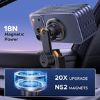 UGREEN Phone Holder for Tesla Model 3 and Y Accessories Magsafe Car Mount Magnetic Phone Mount Strongest Magnet Power Compatible with iPhone 17 16 15 14 13 Plus Pro Max Series - Image 2