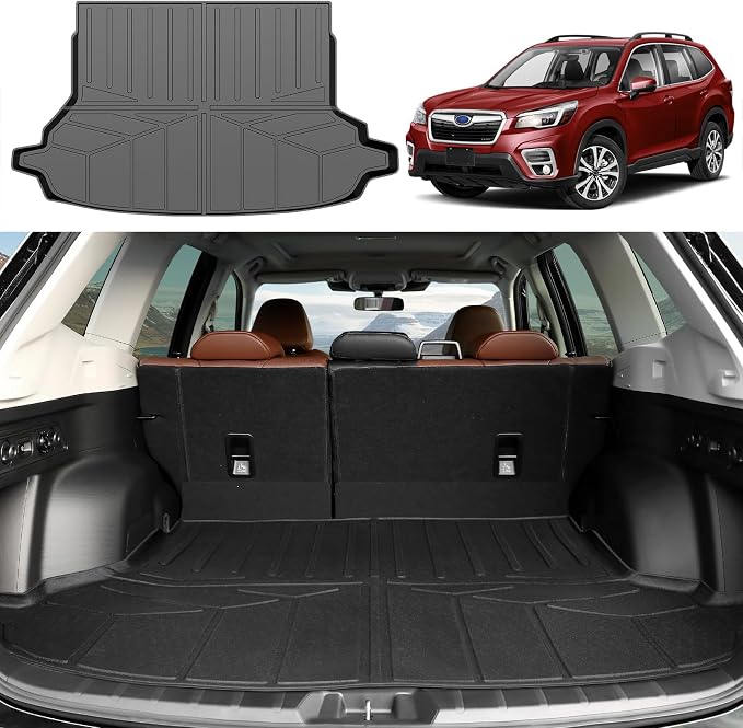 Cargo Liner Fit for 2019-2025 Subaru Forester Cargo Mat Replacement Trunk Mat All Weather Trunk Liner for 2019 2020 2021 2022 2023 2024 2025 Subaru Forester(Cargo Mat) by Utiiy