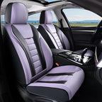 Coverado Car Seat Covers, Front Covers for Cars, Car Seat Cover Front Seats, Automotive Seat Cover, Waterproof, Leather Car Seat Cushion, Universal Interior Covers Seat Protectors for Most Cars by COVERADOAUTO
