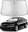 EcoNour Windshield Sunshade Compatible for Ford Taurus 2013-2017 2018 2019 | Sun Visor for Front Windshield & Window Sun Shade Cover, UV Heat Blocker & Protector, Car Accessories by EcoNour