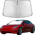 EcoNour Windshield Sun Shade Compatible with Tesla Model 3 & Model Y by EcoNour