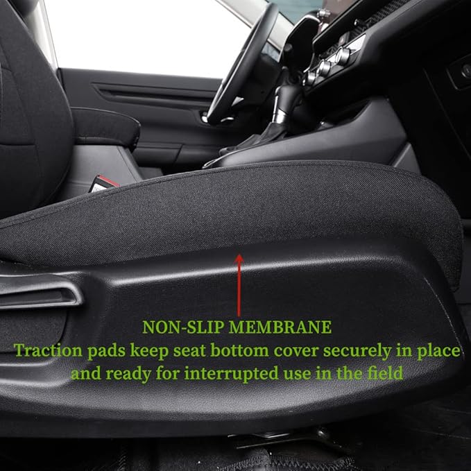coverdream Custom Seat Covers Compatible with Select Honda CRV 2015 2016 Models (Black,Full Set) - Image 2