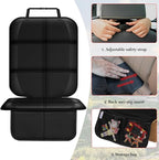 Meolsaek Car Seat Protector for Child Car Seat，Non-Slip Backing No Imprints | Durable Car Seat Mat 600D Fabric, Waterproof Car Seat Cover with Thick Pad - Image 4