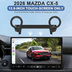 Dual-End Car Phone Holder for 2026 Mazda CX5 CX-5 Accessories 12.9 Screen | Strong Magnetic Cell Phone Mount for Magsafe iPhone, 360° Hands-Free No Air Vent Blockage Stable Stand, Not for Premium Plus - Image 3