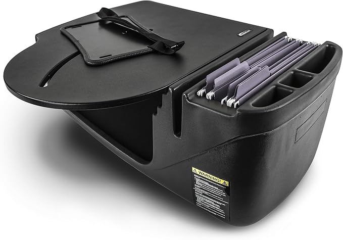 AutoExec Roadmaster Car Desk for Your Vehicle Workstation and Mobile Office, Black by AutoExec