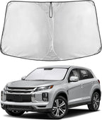 EcoNour Windshield Sunshade for Mitsubishi Outlander Sport 2011-2025 2026 | (Not Fit for Outlander) Sun Visor for Front Window Sun Shade Cover, UV Heat Protector, Car Accessories by EcoNour