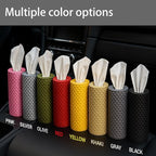 Car Cup Holder Tissue Box Holder – Auto Interior Accessories for Men & Women，Car Accessories Organizer with Premium Tissues with 1 Pack Tissues, Universal Fit for Most Vehicles (Red) - Image 2