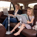 2 in 1 Portable Car Desk for Laptop Car Seat Tray Table Adjustable Height 11.8"-21.6" 7-Level Tilt for Front Passenger Rear Driver Seat Food Eating Work Trips Travel by Unknown