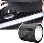 DGSL Car Door Edge Guards Door Sill Protector, 2.7In x 16.4Ft 5D Carbon Fiber Car Wrap Film, Vinyl Automotive Wrap Film Anti-Collision Fits for Most Car (Black) by DGSL