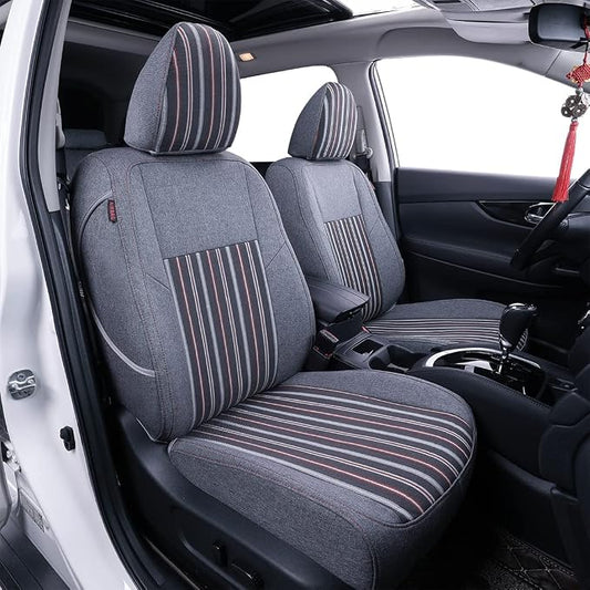 coverdream Custom Fit Corolla Hybrid Car Seat Covers for 2020-2024 Toyota Corolla Sedan Hybrid LE,2023-2024 XLE,Full Coverage Polyester Seat Protector(Full Set) by Coverdream